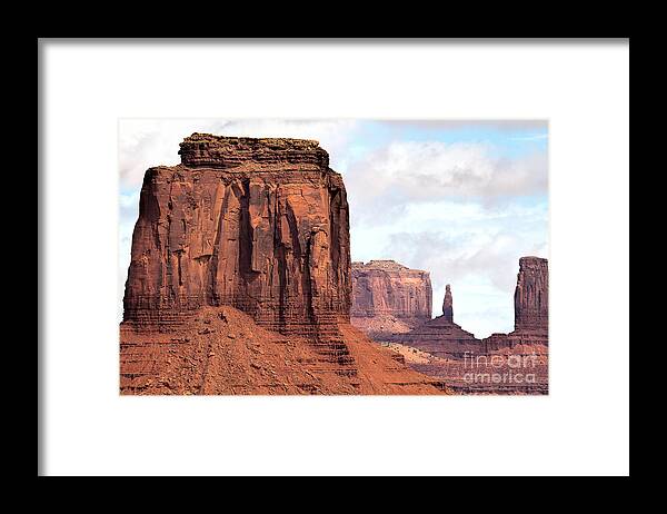 Red Rocks Framed Print featuring the photograph There Must be Kings by Jim Garrison