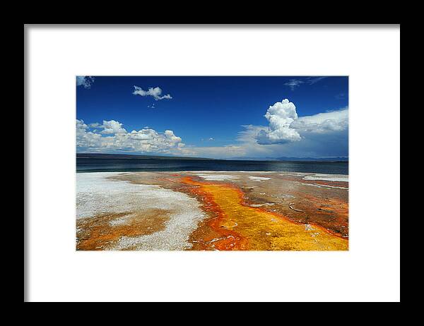 Home Framed Print featuring the photograph Thermal Color by Richard Gehlbach