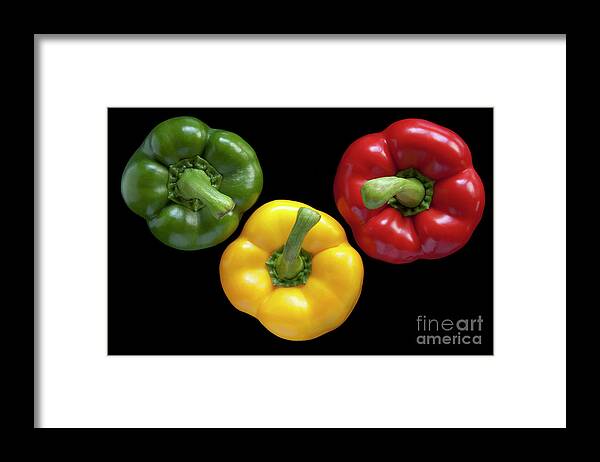 Heiko Framed Print featuring the photograph Three colors by Heiko Koehrer-Wagner