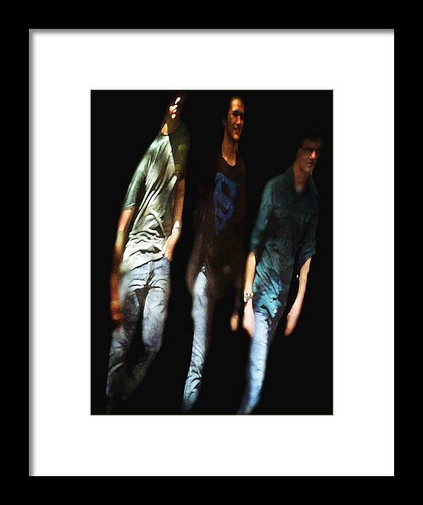 Walkers Framed Print featuring the photograph Three by Suzy Norris