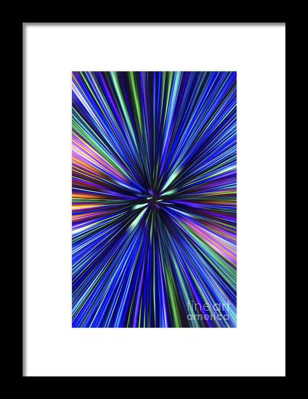 Nina Stavlund Framed Print featuring the photograph Through the Wormhole.. by Nina Stavlund