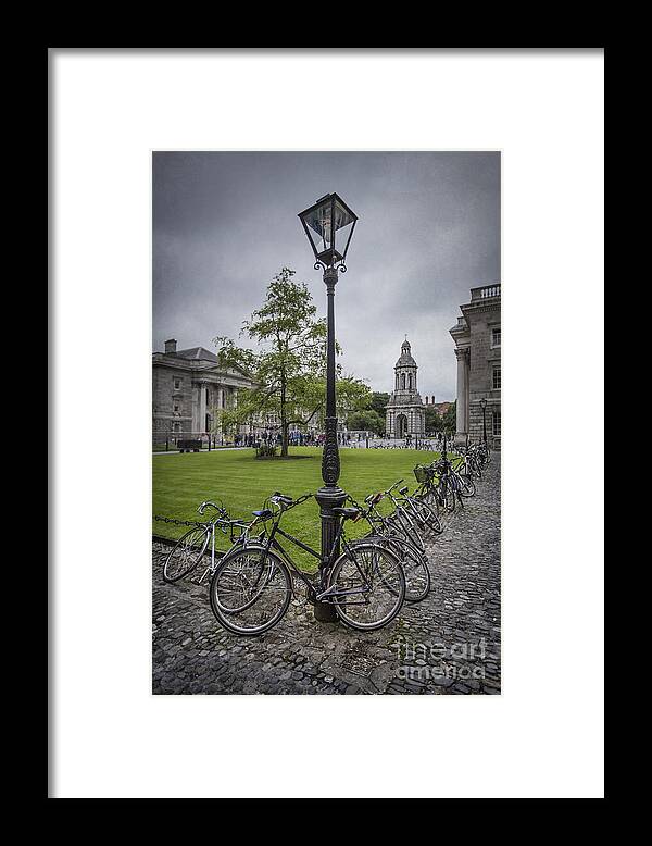 Dublin Framed Print featuring the photograph Thunder Rising by Evelina Kremsdorf