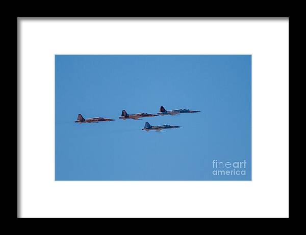 Tiger Ii Framed Print featuring the photograph Tiger II Fly By by Robert Bales