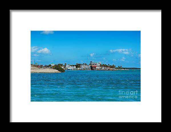 Tiki Bar Florida Keys Islamorada Framed Print featuring the photograph Tiki Bar Islamorada by Chris Thaxter