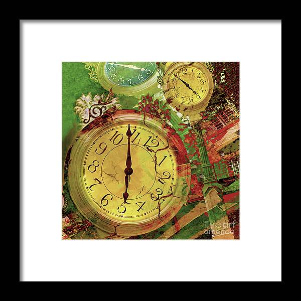Time Framed Print featuring the photograph Time 6 by Claudia Ellis