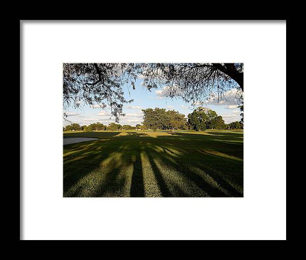 Nature Framed Print featuring the photograph Time And Space by Sheila Silverstein