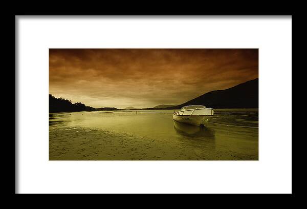 Laurieton Nsw Australia  Framed Print featuring the photograph Time to relax 01 by Kevin Chippindall