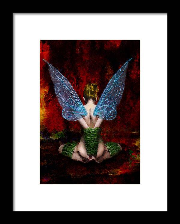 Tink Framed Print featuring the painting Tink's Fetish by Christopher Lane