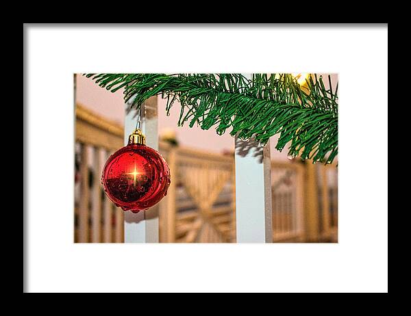 Happy Holidays Framed Print featuring the photograph Tis' the Season by Brian Wright