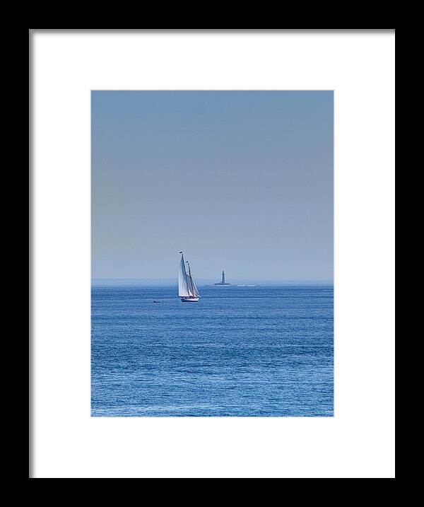 Joshua House Photography Framed Print featuring the photograph To that far shore by Joshua House