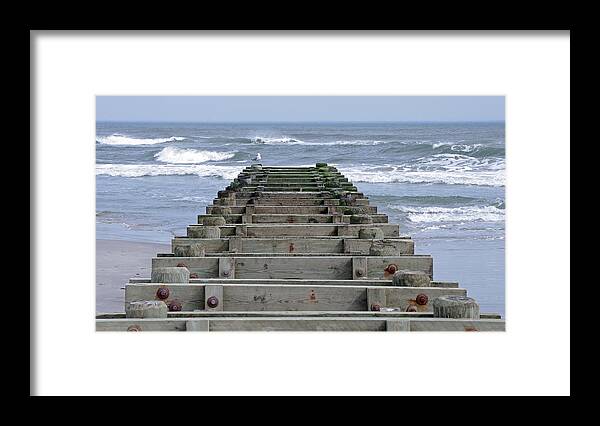 North Wildwood Framed Print featuring the photograph To The Atlantic by Greg Graham