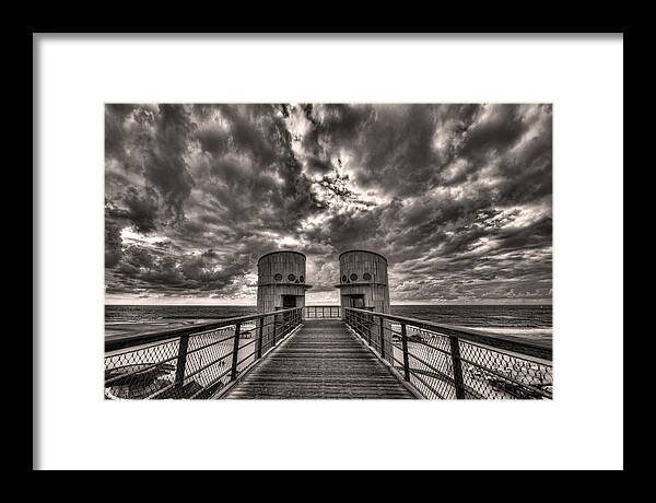 Bridge Framed Print featuring the photograph To The Bridge by Ron Shoshani