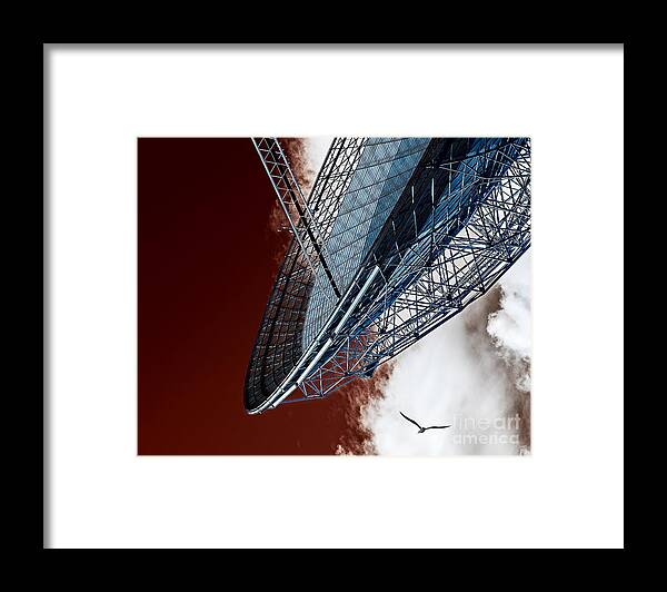 Parkes Framed Print featuring the photograph To The Heavens by Russell Brown