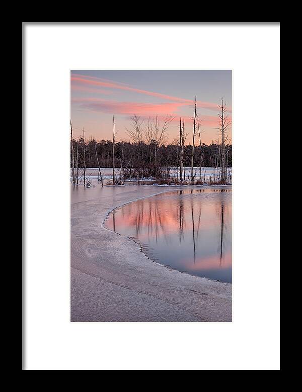 Landscape Framed Print featuring the photograph To The Left Of The Sun by Denise Bush