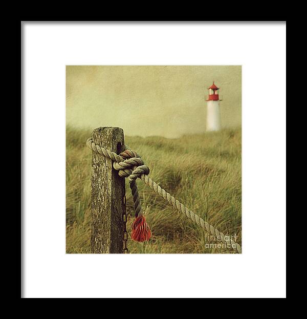 Lighthouse Framed Print featuring the photograph To The Lighthouse by Hannes Cmarits