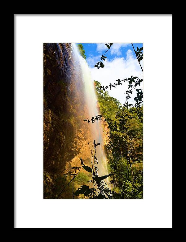 Toccoa Framed Print featuring the photograph Toccoa Falls by James Potts
