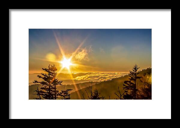 America Framed Print featuring the photograph Top Of The World by Traveler's Pics
