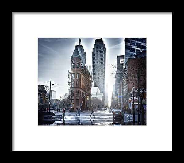 Toronto Framed Print featuring the photograph Toronto wet by Patrick Boening