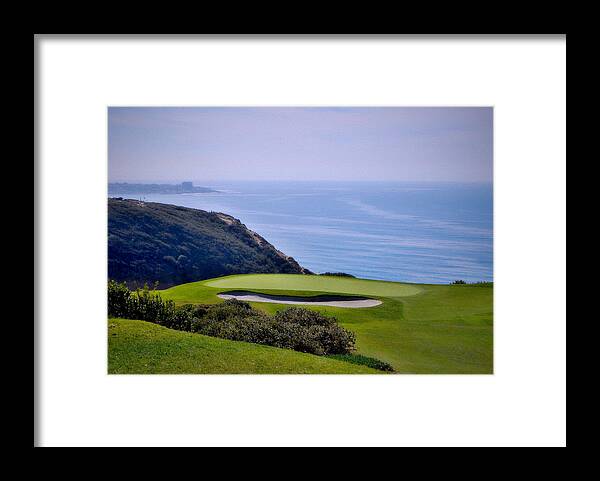 Torrey Pines Golf Course Framed Print featuring the photograph Torrey Pines South No. 3 by See My Photos