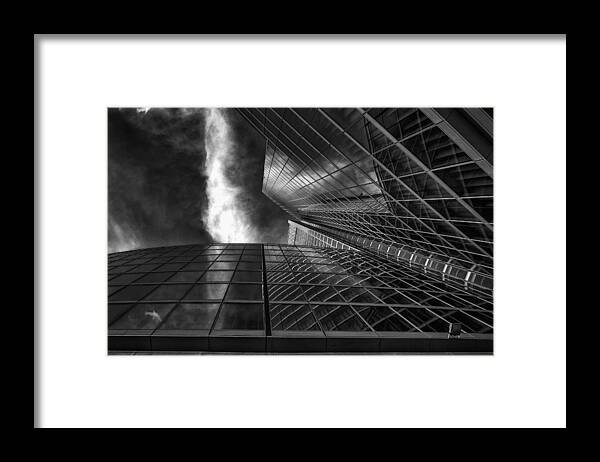 Silverefexpro Framed Print featuring the photograph Towards the clouds by Roberto Pagani