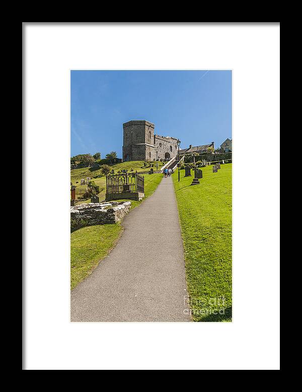 Tower Gatehouse Framed Print featuring the photograph Tower Gatehouse and Bell Tower by Steve Purnell