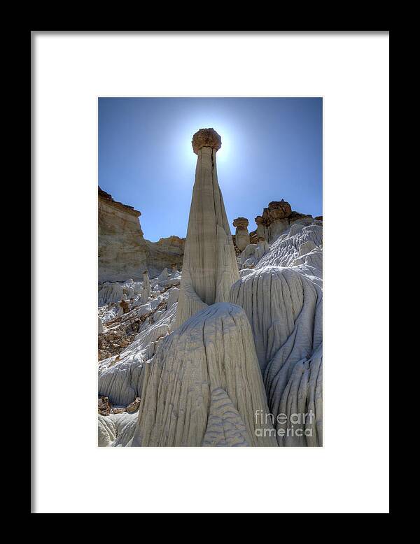 Towers Of Silence Framed Print featuring the photograph Tower Of Silence by Bob Christopher