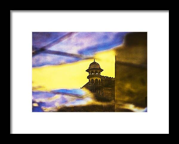 Tower Framed Print featuring the photograph Tower Reflection by Prakash Ghai