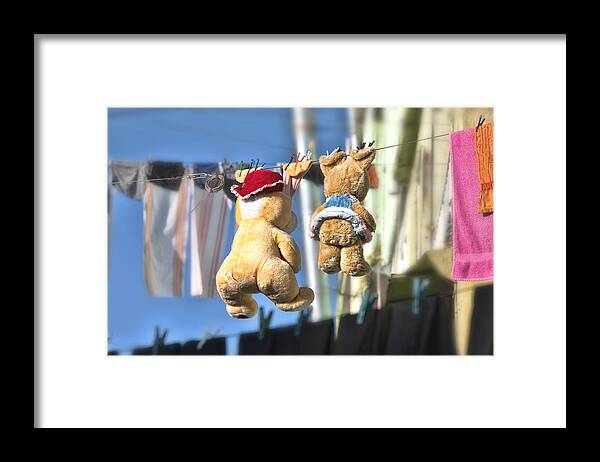 Toy Framed Print featuring the photograph Toy by Gouzel -