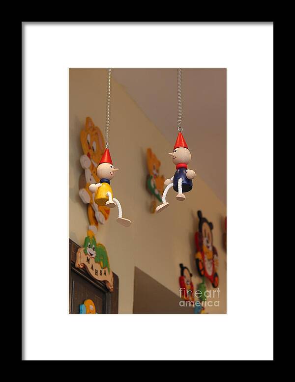 Italian Framed Print featuring the photograph Toy Store by April Antonia