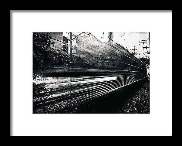 Train Framed Print featuring the photograph Train by Tatsuo Suzuki