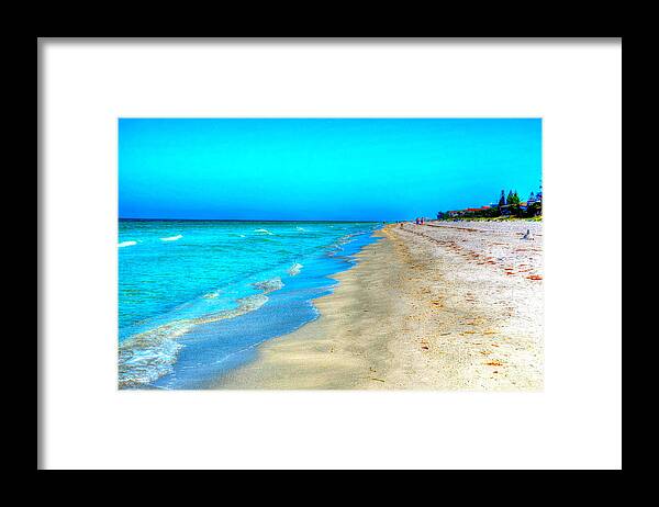 Beach Framed Print featuring the photograph Tranquil Beach by Debbi Granruth