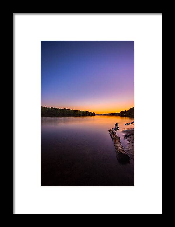 Stillwater Framed Print featuring the photograph Tranquility by Adam Mateo Fierro
