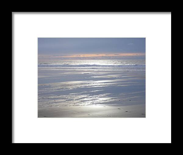 Beach Framed Print featuring the photograph Tranquility by Richard Brookes