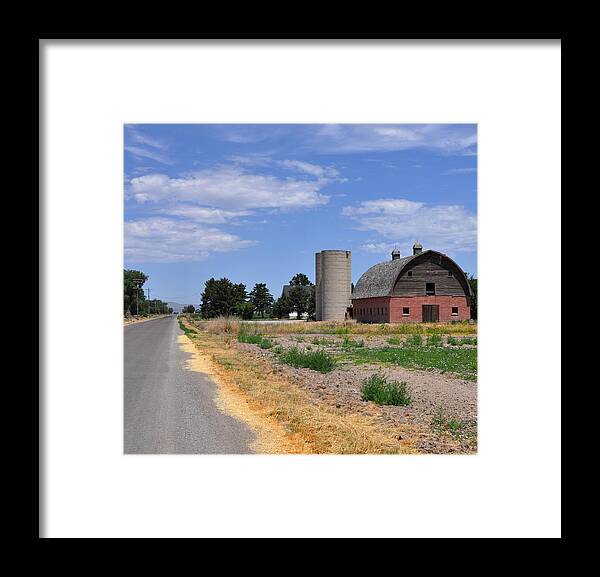 Barn Framed Print featuring the photograph Tremonton by Image Takers Photography LLC