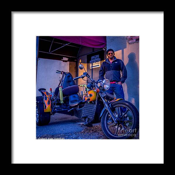 Tricycle Framed Print featuring the photograph Trike by Shawn MacMeekin