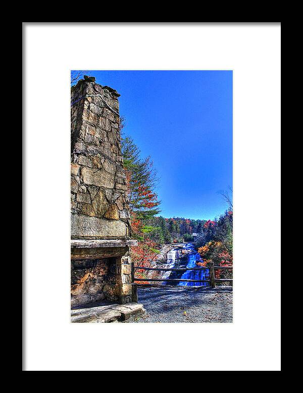 Water Framed Print featuring the photograph Triple Falls 2 by Albert Fadel