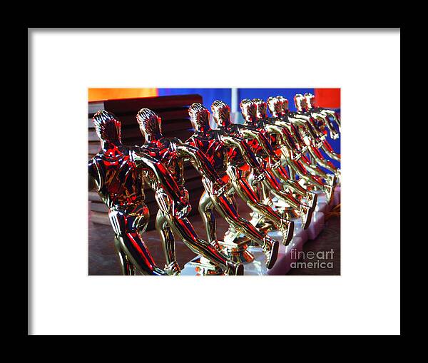 Trophy Boys Framed Print featuring the photograph Trophy Boys by Paddy Shaffer