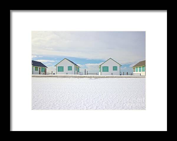 Cottage Framed Print featuring the photograph Truro Cottages by Amazing Jules