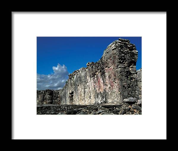 Tulum Framed Print featuring the photograph Tulum by Mike Feraco