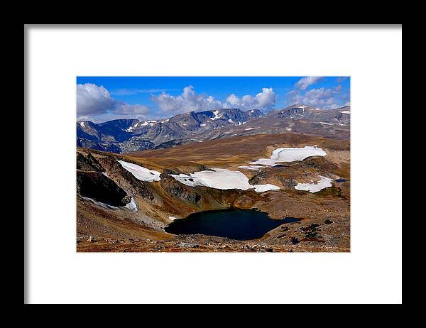 Beartooth Framed Print featuring the photograph Tundra Tarn by Tranquil Light Photography