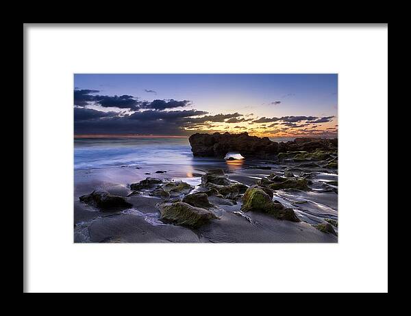 American Framed Print featuring the photograph Tunnel of Light by Debra and Dave Vanderlaan