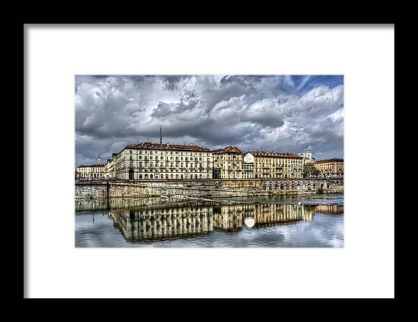Turin Framed Print featuring the photograph Turin Italy by Carol Japp