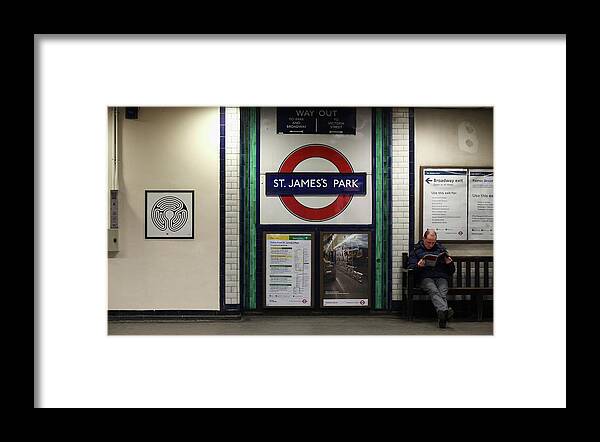 England Framed Print featuring the photograph Turner Prize Winning Artist Unveils Art by Oli Scarff