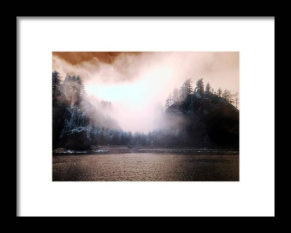 Sunset Framed Print featuring the photograph Twilight Moments by Rebecca Parker