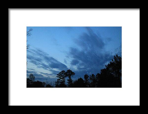Twilight Framed Print featuring the photograph Twilight Sky by Mary Koval