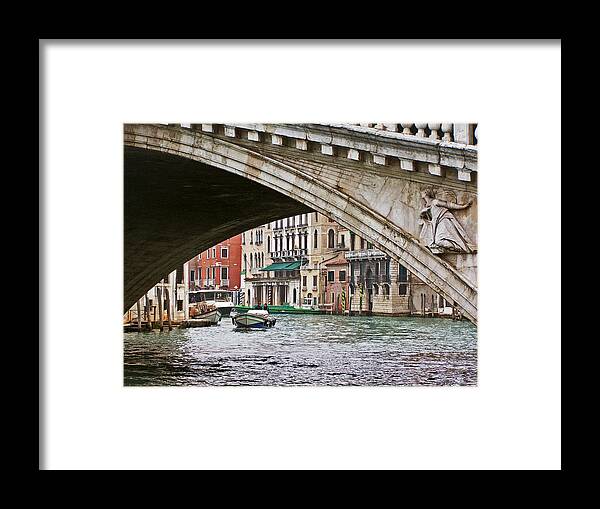Bridges Framed Print featuring the photograph Under the Bridge by Jennifer Robin