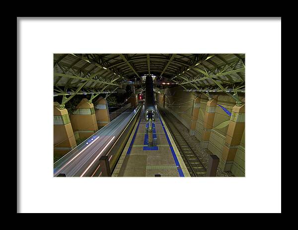 Underground Framed Print featuring the photograph Underground Transit by John Babis