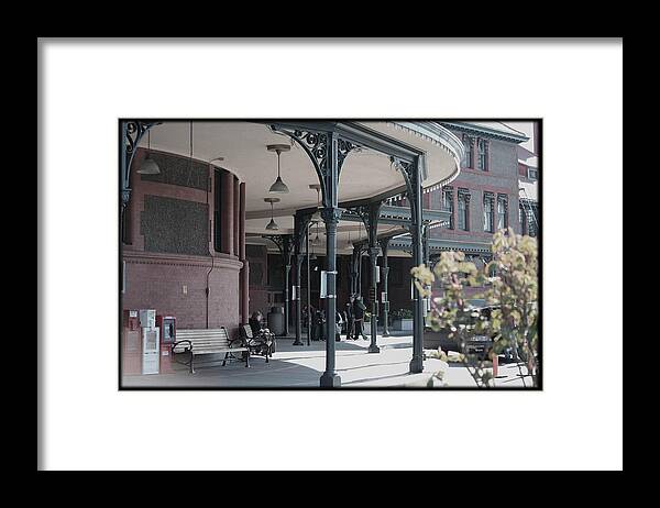 Union Station Framed Print featuring the photograph Union Street Station by Patricia Babbitt