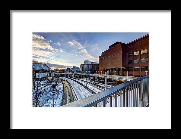 University Of Minnesota Framed Print featuring the photograph University of Minnesota by Amanda Stadther