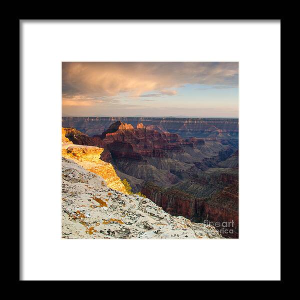 Grand Canyon Framed Print featuring the photograph Until Tomorrow by Tamara Becker